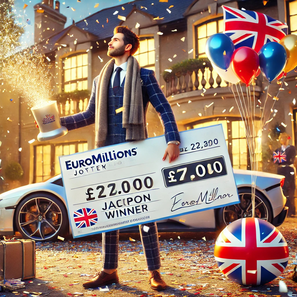 Euromillions Lottery Jackpot Winner UK